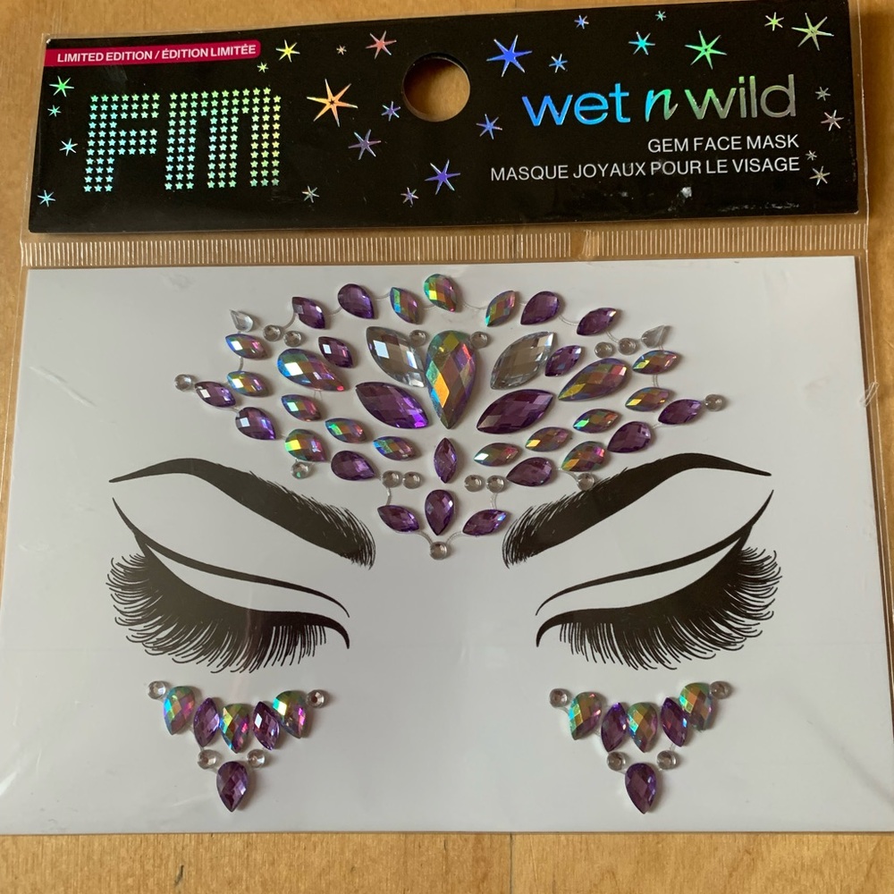 🖤5 for $20- The Wet n Wild Gem Face Mask - crystal limited edition